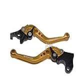 Manete Esportivo Regulavel NX400 Falcon NXR150 Bros ESD XRE 250 300 Dourado Escuro Spencer