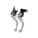 Manete Esportivo Regulavel NX400 Falcon NXR150 Bros ESD XRE 250 300 Prata Spencer