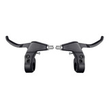 Manete Freio Bicicleta V brake Nylon C regulador Par Preto