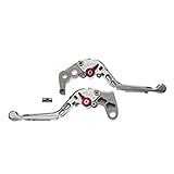 Manete Moto X Super Bike Par C Regulagens 3 4Dedos Prata Su