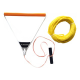 Manete Pro Duplo Wake Wakeboard 21mts Cabo Corda Triangulo