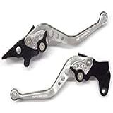 Manete Reforçado Esportivo Regulavel CB 650F Prata Spencer