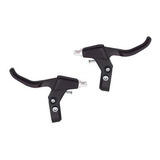 Manete Vbrake Nylon Freio Mtb Bicicleta Preto Bike Par Preto