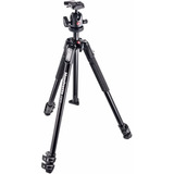 Manfrotto Mt190x3 496rc2 Tripé Profissional Câmera Ball Head