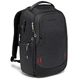 Manfrotto PRO Light Frontloader M Mochila Profissional Para Câmera Acesso Lateral E Frontal Suporte De Tripé Mochila Acolchoada Com Divisórias Intercambiáveis Preta