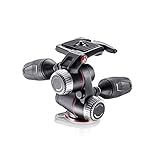 Manfrotto X PRO Cabeça De Tripé De 3 Vias Para Tripés De Câmera Cabeça Esférica Fluida Estabilizador De Câmera Acessórios De Fotografia Para Criação De Conteúdo Fotografia Profissional