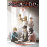 Manga Ataque Dos Titãs 24 Novo E Lacrado Temos Mais Edições