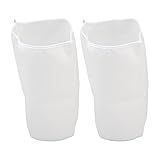 Manga De Filtro De 2 Unidades Tampa De Pré Filtro De Poliéster Elástico Branco De 6 Polegadas Substituível E Lavável Tampa De Filtro De Ar Acessório De Pré Filtro Para