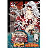 Mangá Demon Slayer Kimetsu No Yaiba Volume 22 Edição Especial De Koyoharu Gotouge Vol 22 Editora Panini Capa Mole Edição 1 Em Português 2023 Lacrado Oficial