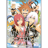 Mangá Disney Kingdom Hearts Volume 10: A Visão Do Coração, De Shiro Amano. Série Kingdom Herts Ii, Vol. 10. Editora Abril, Capa Mole Em Português