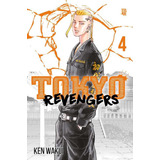 Mangá Tokyo Revengers Volume 04 De Ken Wakui Editora Jbc
