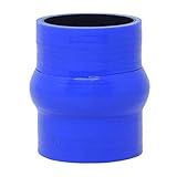 Mangote Azul Em Silicone Reto C-Hump 2- Polegadas -51mm- - 76mm - Epman