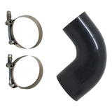 Mangote De Silicone Pressurização 90 2 2 Abraçadeiras