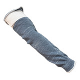Mangote Tricotado Mesclado 4 Fios Dedeira E Velcro C  10 Par