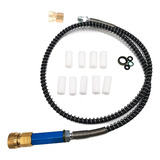 Mangueira 80 Cm Para Bomba E Compressor Pcp Alta Pressão