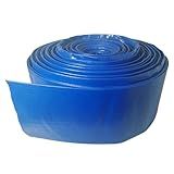 Mangueira Agua Flat Chata Azul 4 Polegadas 04 Metros