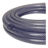Mangueira Atóxica Alimentícia 3 4 20mm Trançada Pt250 5mt Cor Cristal