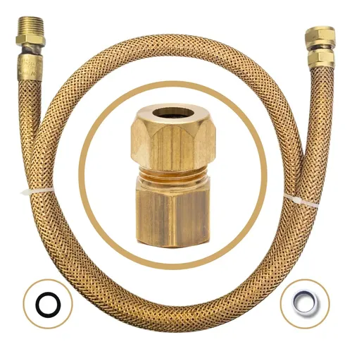 Mangueira Cobre 80cm Adaptador