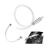 Mangueira De Sangria De Freio- Kit De Sangramento De Freio De Motocicleta Para Manutenção E Substituição De Fluido De Freio- Kit De Sangria De Embreagem Essencial Com Válvula Unidirecional E