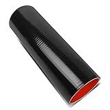 Mangueira De Silicone Reta De 3 Camadas De 30 5 Cm A 8 9 Cm Preta E Vermelha 30 48 Cm Para Tubulação De Entrada Turbo Intercooler Admissão