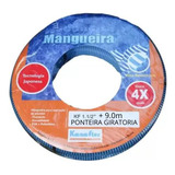 Mangueira Flex Piscina 1 1 2 Azul C 9m Kanaflex