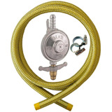 Mangueira Gas Aço Inox Glp 4 0 Mt Flexivel Botijao Regulador