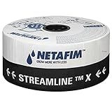 Mangueira Gotejamento Streamline X 6mill X 30cm X 1 6 L H 1 000 Metros Netafim