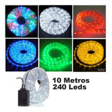 Mangueira Led Colorido 110v Rolo Com 10 Metros Natal