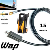 Mangueira Para Desentupidor Esgoto 15 Metros Wap Comfort