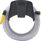 Mangueira Para Jardim 7 16 Transparente Trancada Suporte Com 20 Metros Vonder