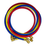 Mangueira Para Manifold R 410a 3 Peças Reforçadas De 1 5m