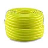 MANGUEIRA SILICONE 1 2 AMARELO ROLO C 200M FORCE LINE