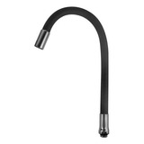 Mangueira Torneira Preta Flexível Dobrável Tubo Extensor