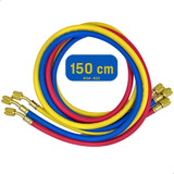 Mangueiras Manifold 150cm R22 R134 1 4x1 4 Jogo Conjunto 3pc