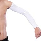 MANGUITO VINHA FASHION MANGOTE MANGAS DE PROTEÇÃO UV 1 PAR MANGOTE M BRANCO 