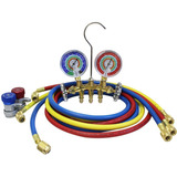 Manifold 2 Vias Válvula Pistão Ar Cond Automotivo Mastercool