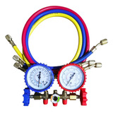 Manifold Ar Condicionado Gás R22a r410a r407c Mangueira 1 5m