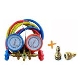 Manifold Ar Condicionado R12 r22 r134a 404 Adaptador R410a
