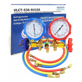 Manifold Ar Condicionado R22 r410a r404 3 Mangueiras 90cm