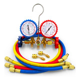 Manifold Ar Condicionado Split Gás R410 2 Adaptador R22