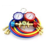 Manifold Ar Split R32 R22 R134 R410 Mangueira 90cm Adaptador