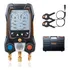 Manifold Digital 2 Vias 2 Termometro Pinca Maleta Testo 550s