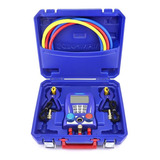 Manifold Digital Refrigeração Mangueiras Sensor R32 R22 R410