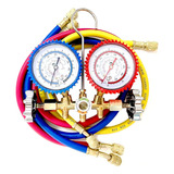 Manifold Gas R12 R22 R134 R404 Com Mangueira 90cm Ecotools