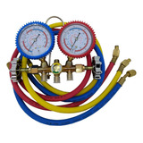 Manifold Refrigeração Mangueira 90cm R22 R134 R404 Suryha