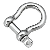 Manilha Balão 12mm Inox 316 Tipo Ferradura Lancha Barco