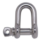 Manilha Em Aço Inox Reta 4mm 16x8