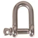 Manilha Em Aço Inox Reta Com Pino 16mm Reforçada