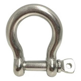 Manilha Inox Tipo Ferradura Balão 10mm