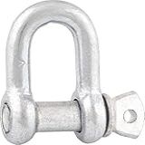 Manilha Reta Para Cabo De Aço 5 16 Pol Com 2 Unidades VONDER 35 64 516 002